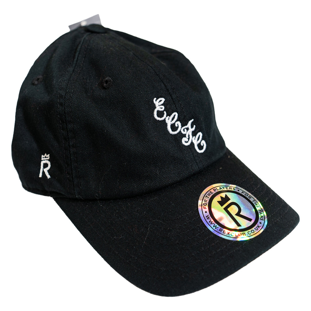 ECFC x REX Club Slouch Cap - Black