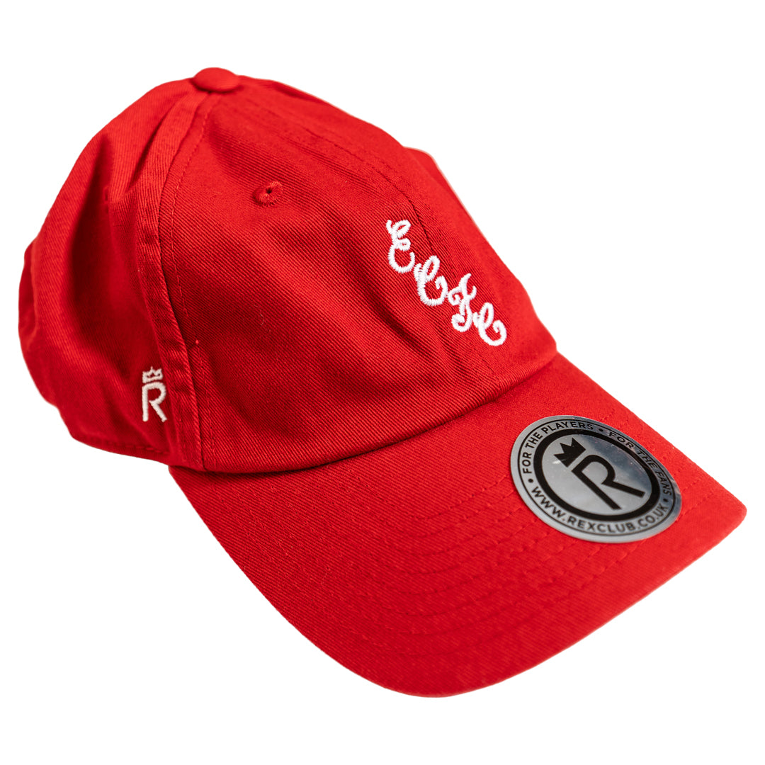 ECFC x REX Club Slouch Cap - Red
