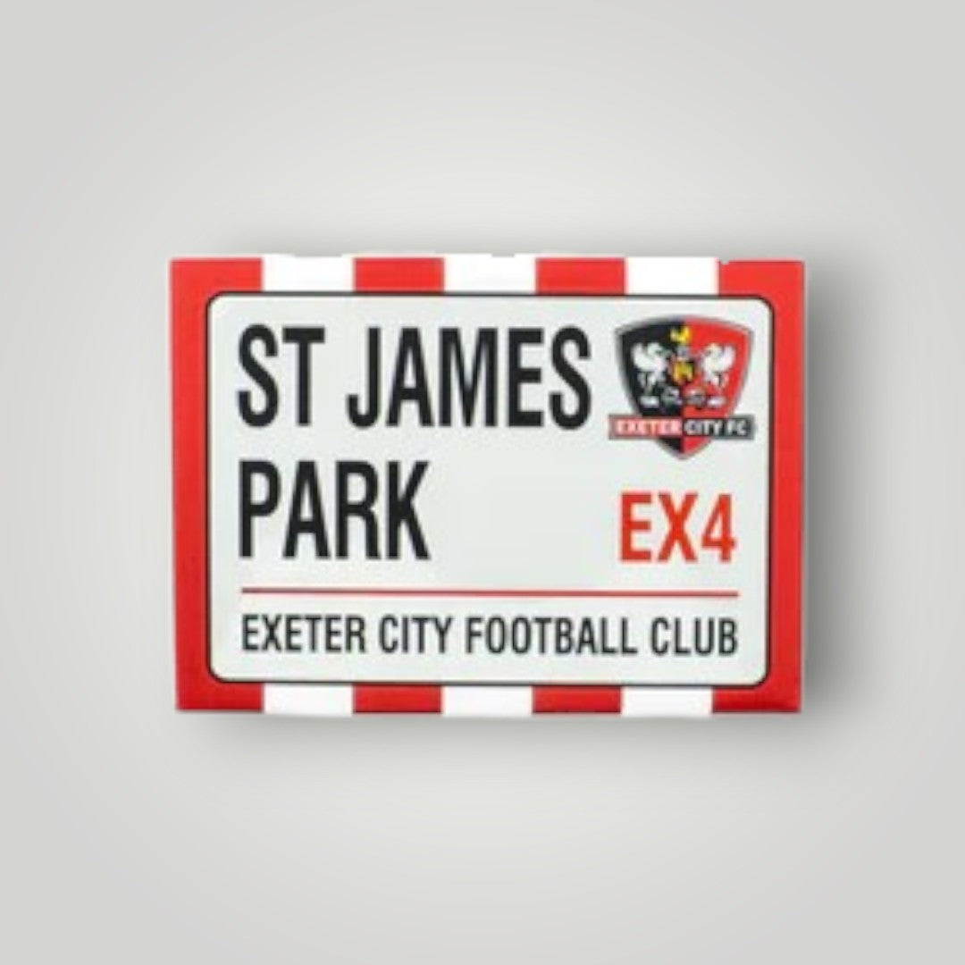 Exeter City Street Sign Fridge Magnet