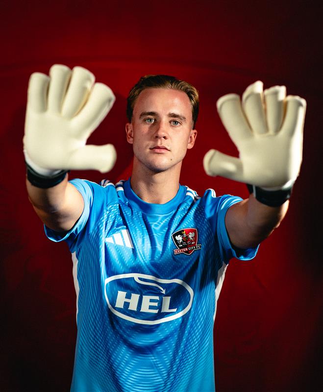 Exeter City 25/26 Blue Keepers Shirt - Adult