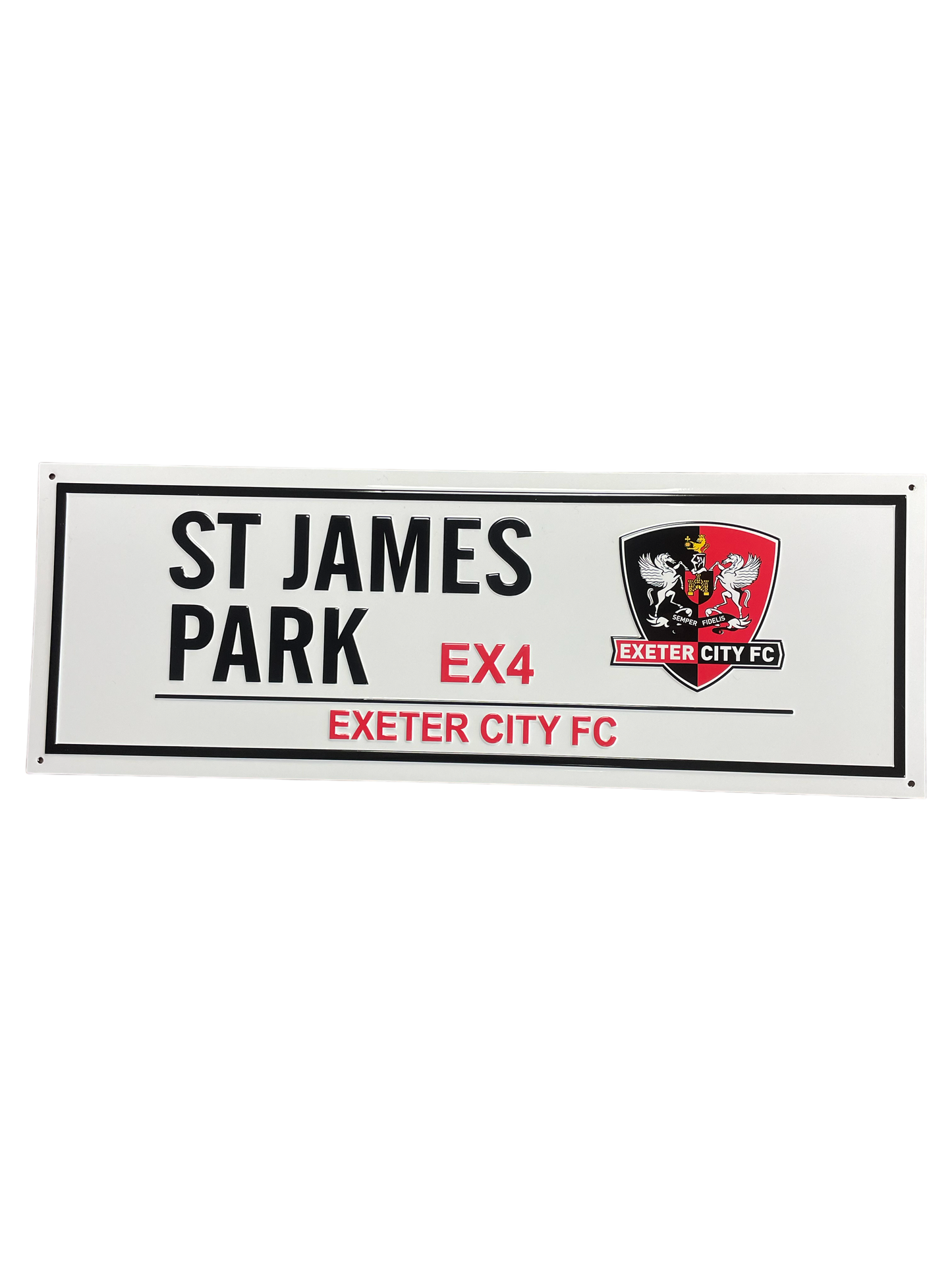St James Park metal Street Sign