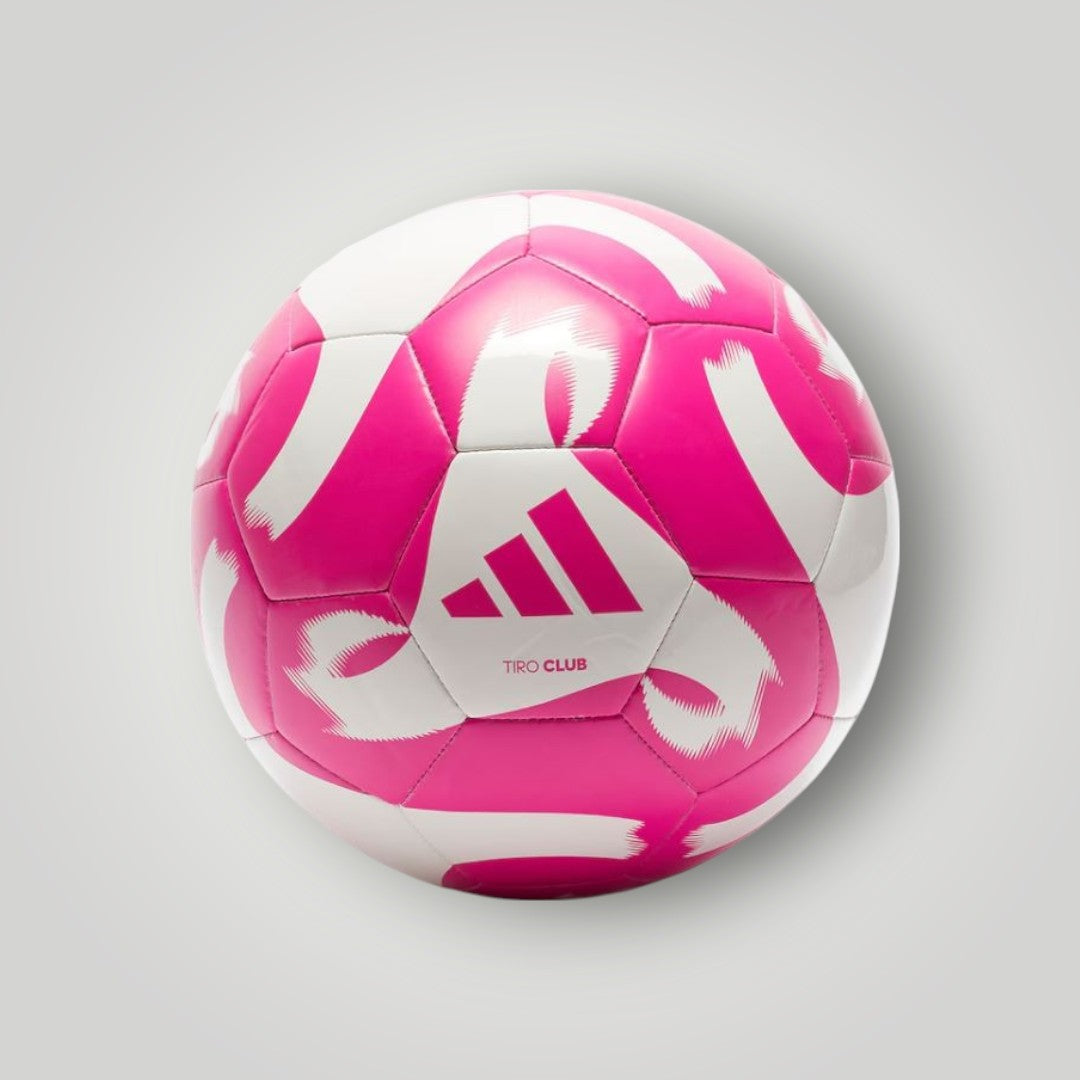 Adidas Tiro Club Size 5 Football - Pink/White