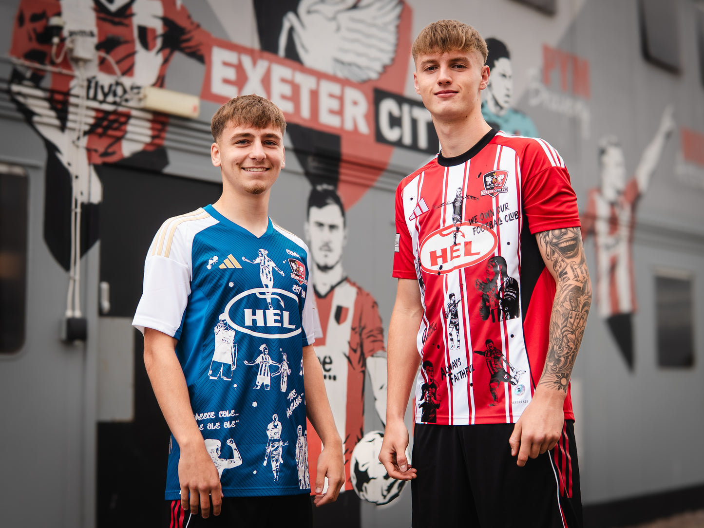 Exeter City FC x Footballfantasiesuk (25/26 Home Shirt Variant)