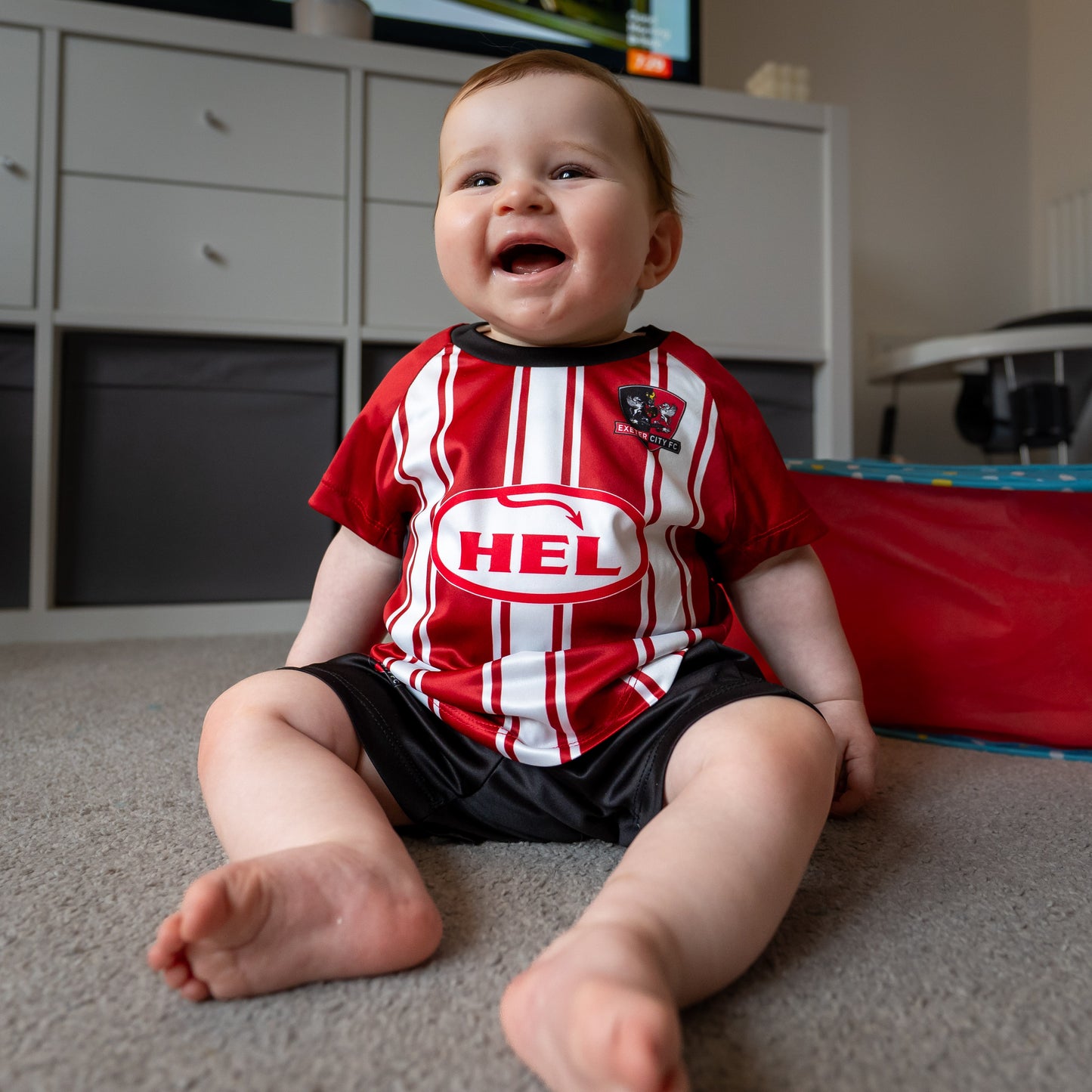 Exeter City 2025-26 Home Mini Kit