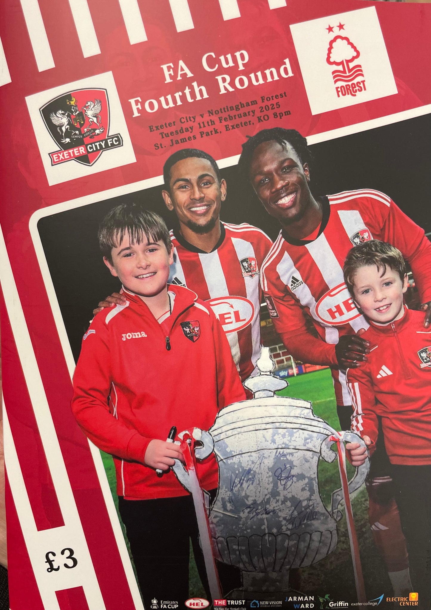 FA Cup Fourth Round Match Day Programme
