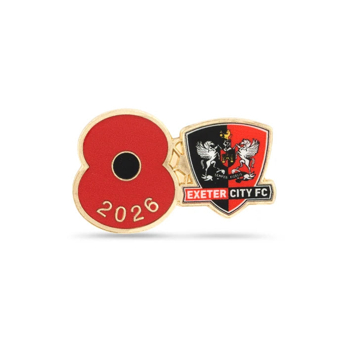 RBL ECFC x Poppy Pin Badge