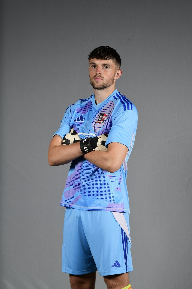 ECFC x Adidas 24/25 Adult Goal Keepers Shirt Blue Exeter City Club Shop