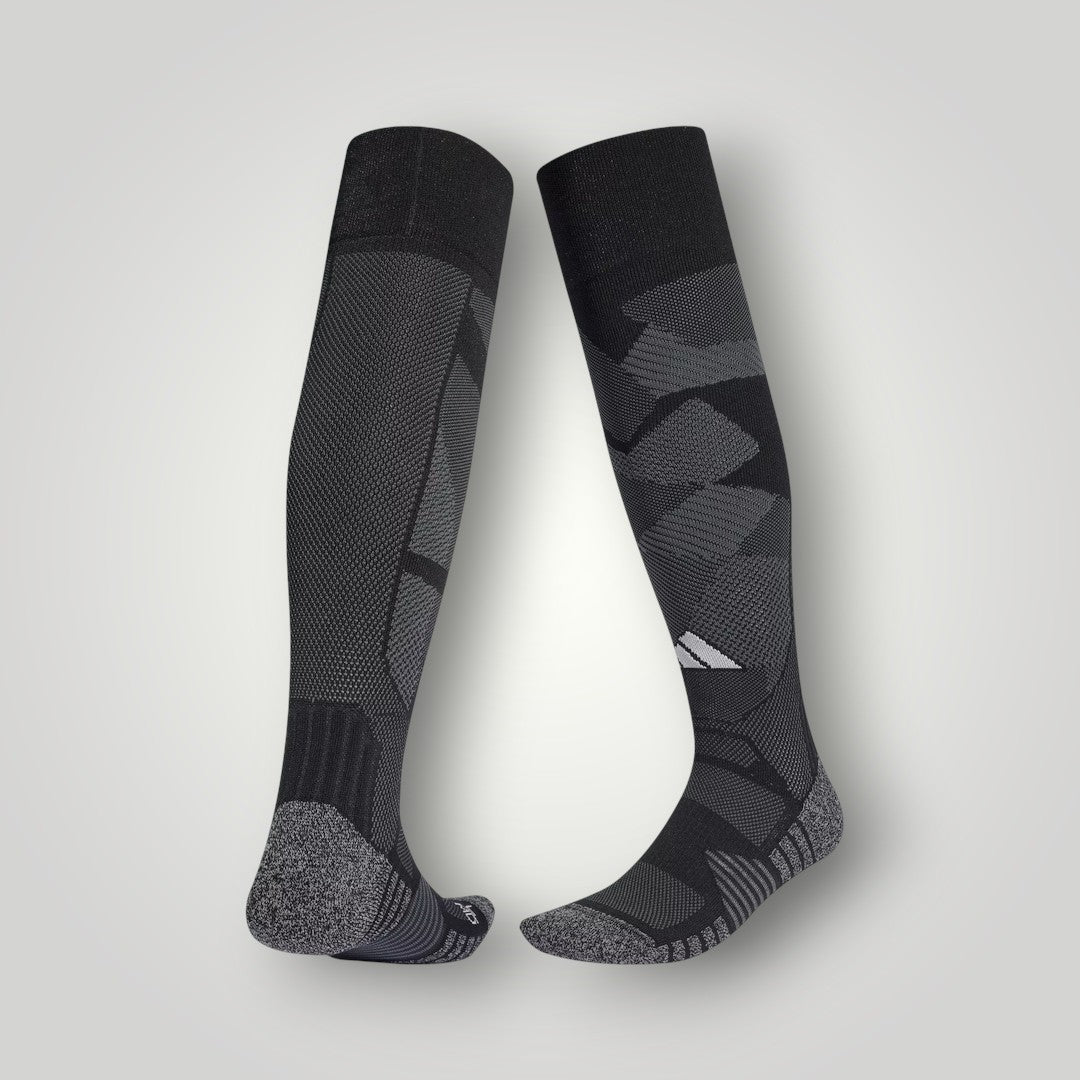 Exeter City x Adidas Black Goalkeepers Socks - Youth