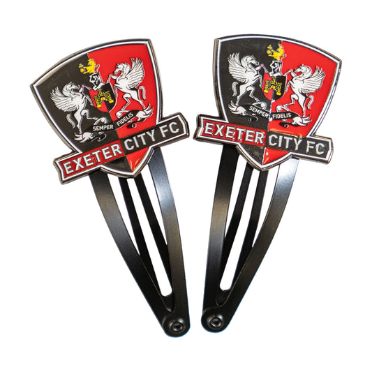Exeter City Hair Slides