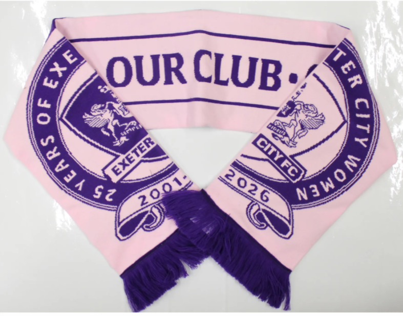 Exeter City Women 25 Years Scarf