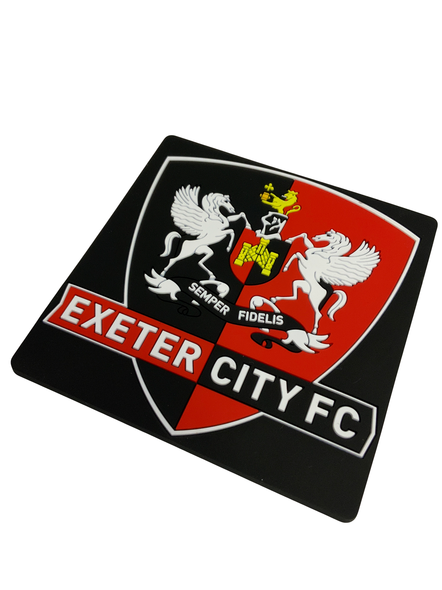 ECFC Moulded Crest Coaster