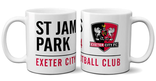 ECFC Street Sign Mug