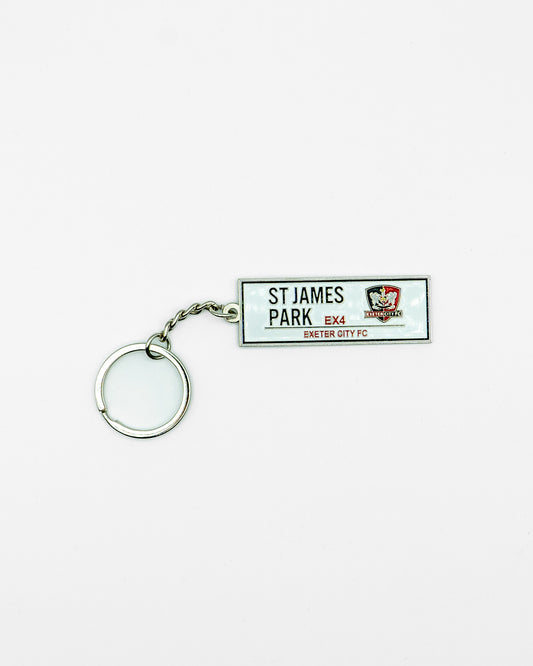 ECFC Street Sign Keyring