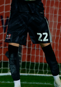 Exeter City x Adidas Black Goalkeeper Shorts - Adult