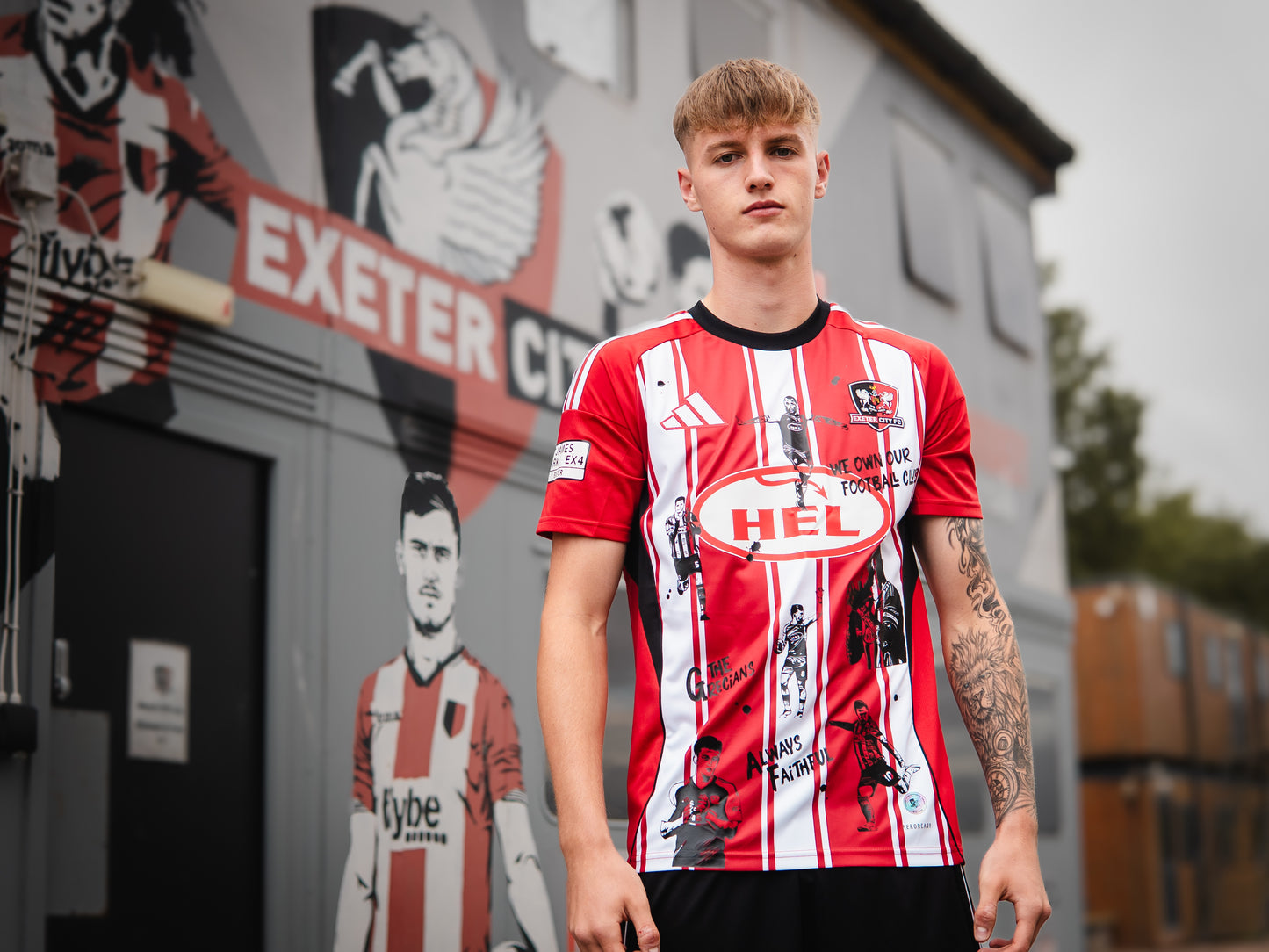 Exeter City FC x Footballfantasiesuk (25/26 Home Shirt Variant)