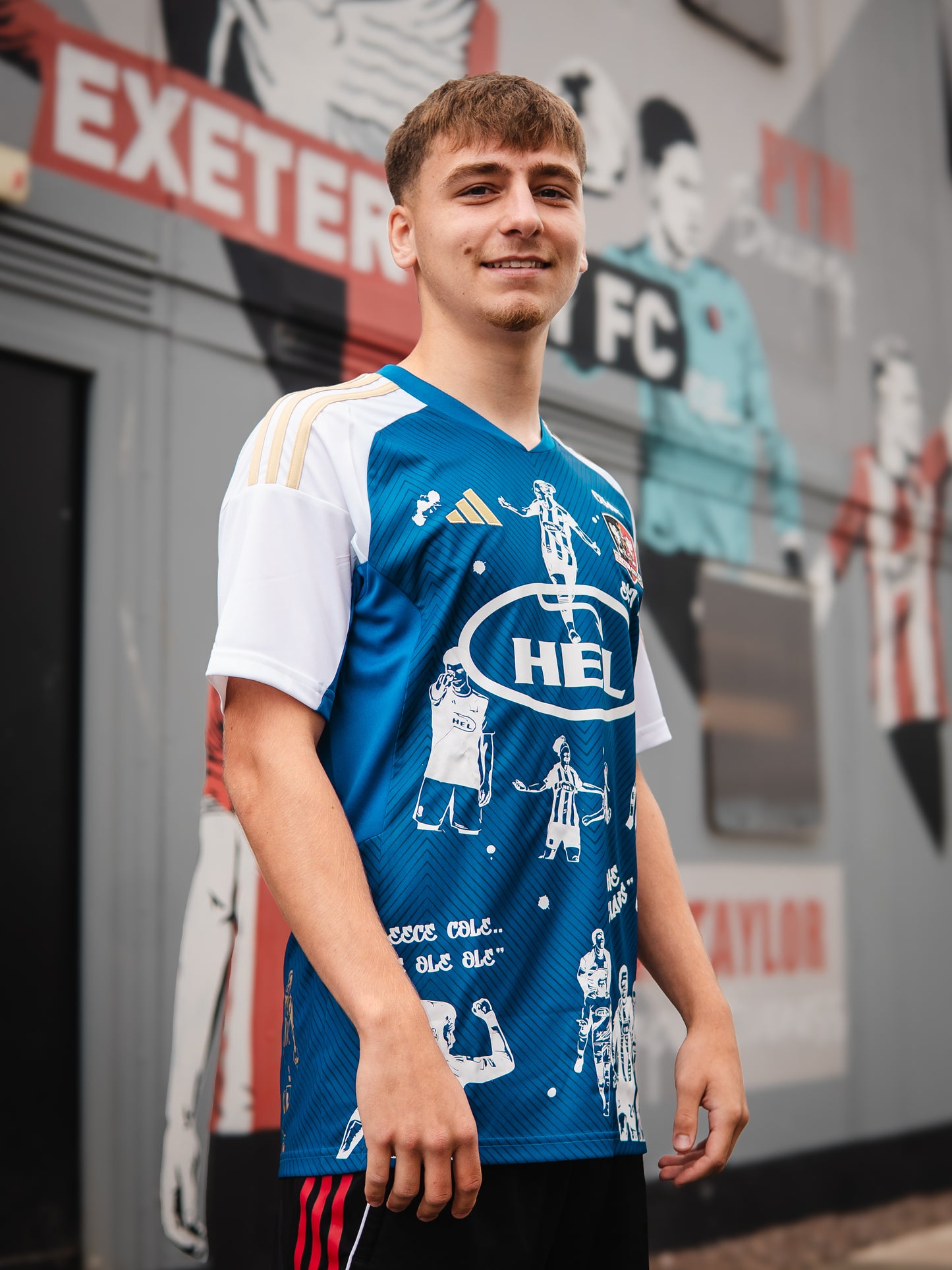 Exeter City FC x Footballfantasiesuk (25/26 Away Shirt Variant)