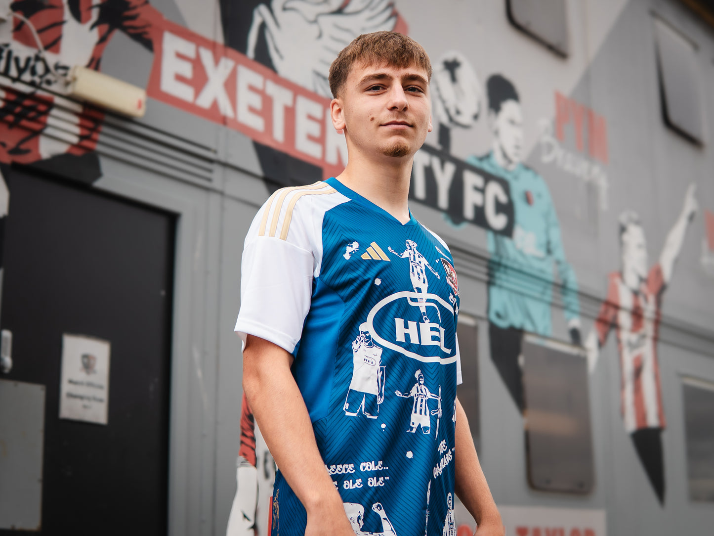 Exeter City FC x Footballfantasiesuk (25/26 Away Shirt Variant)