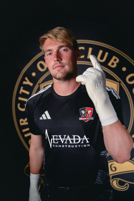 Exeter City X Adidas Black Goalkeepers Shirt - Youth