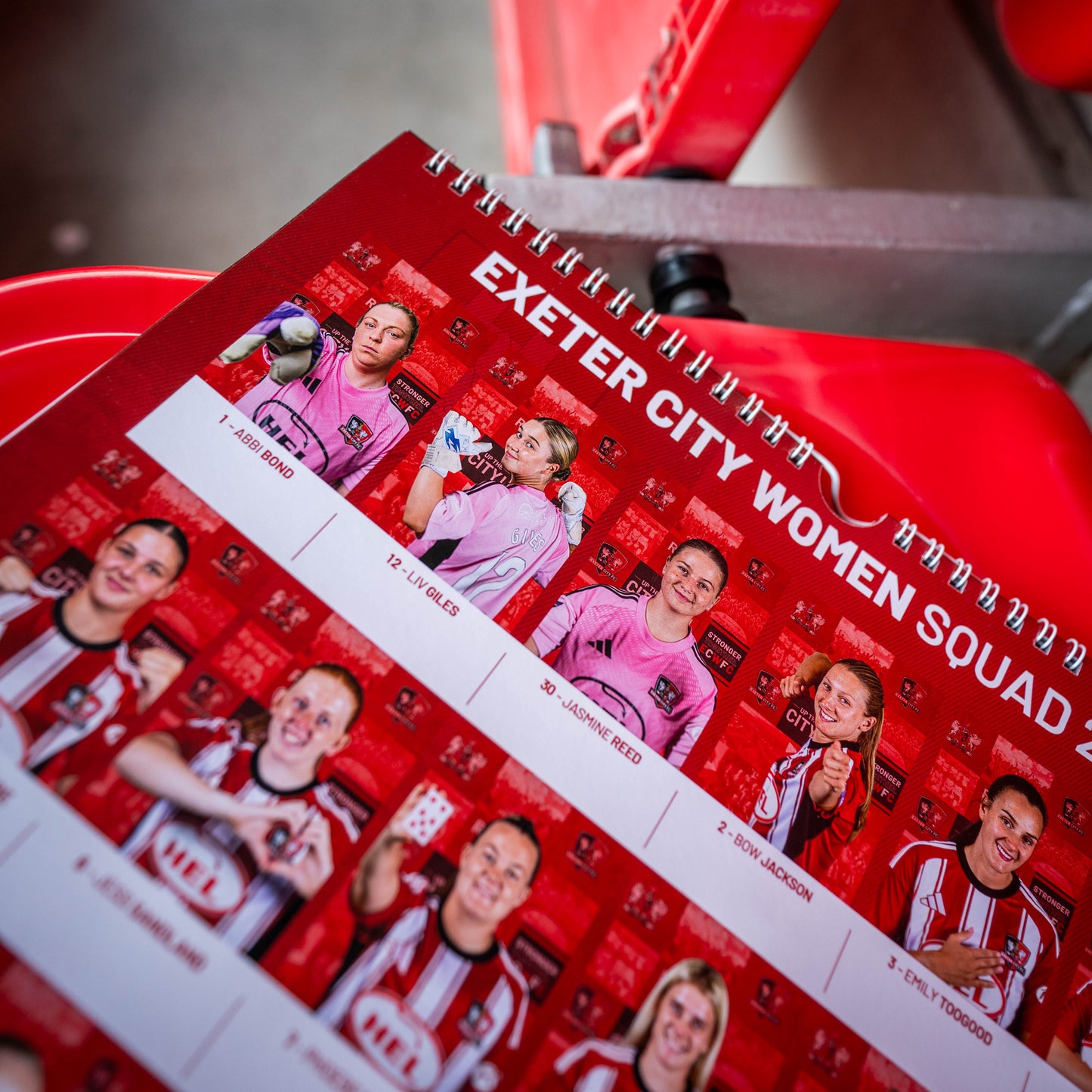 Exeter City 2026 Calendar