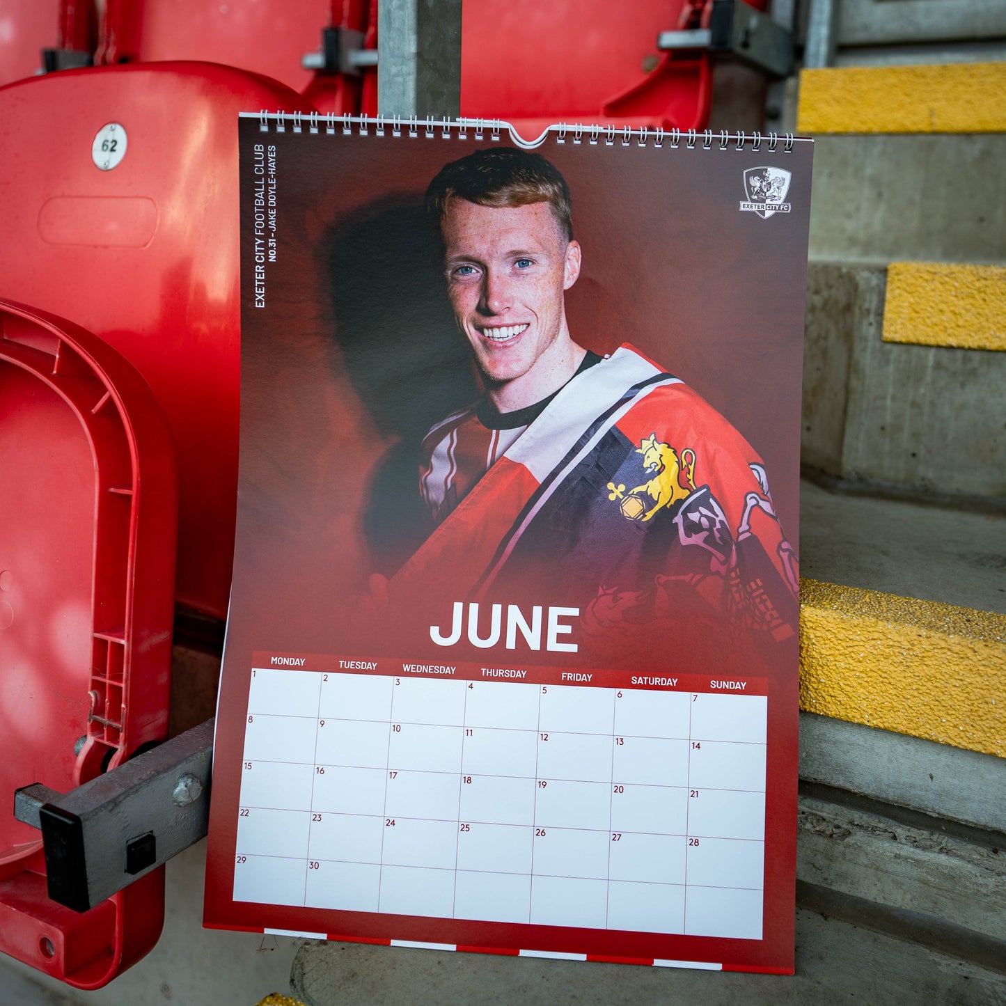 Exeter City 2026 Calendar