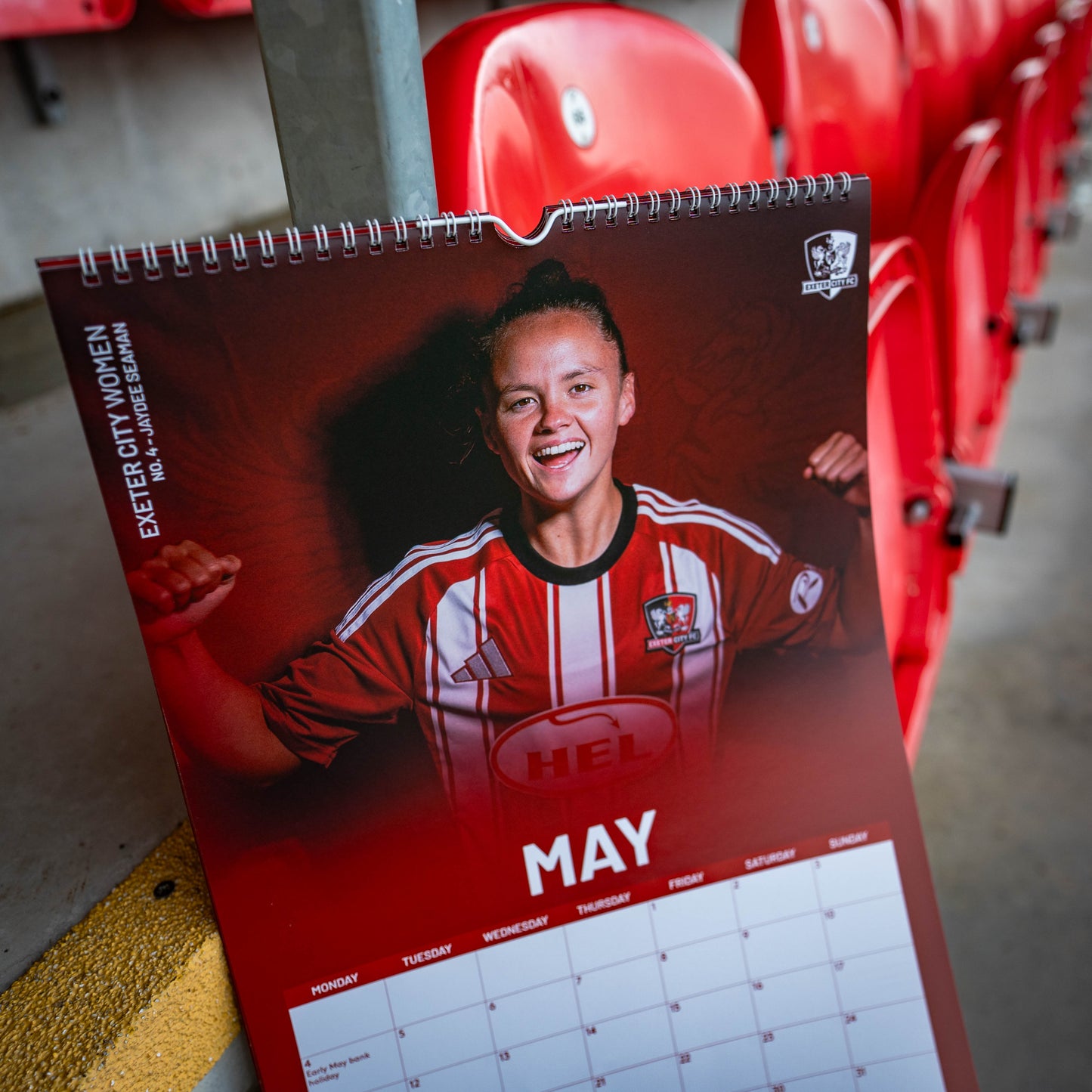 Exeter City 2026 Calendar