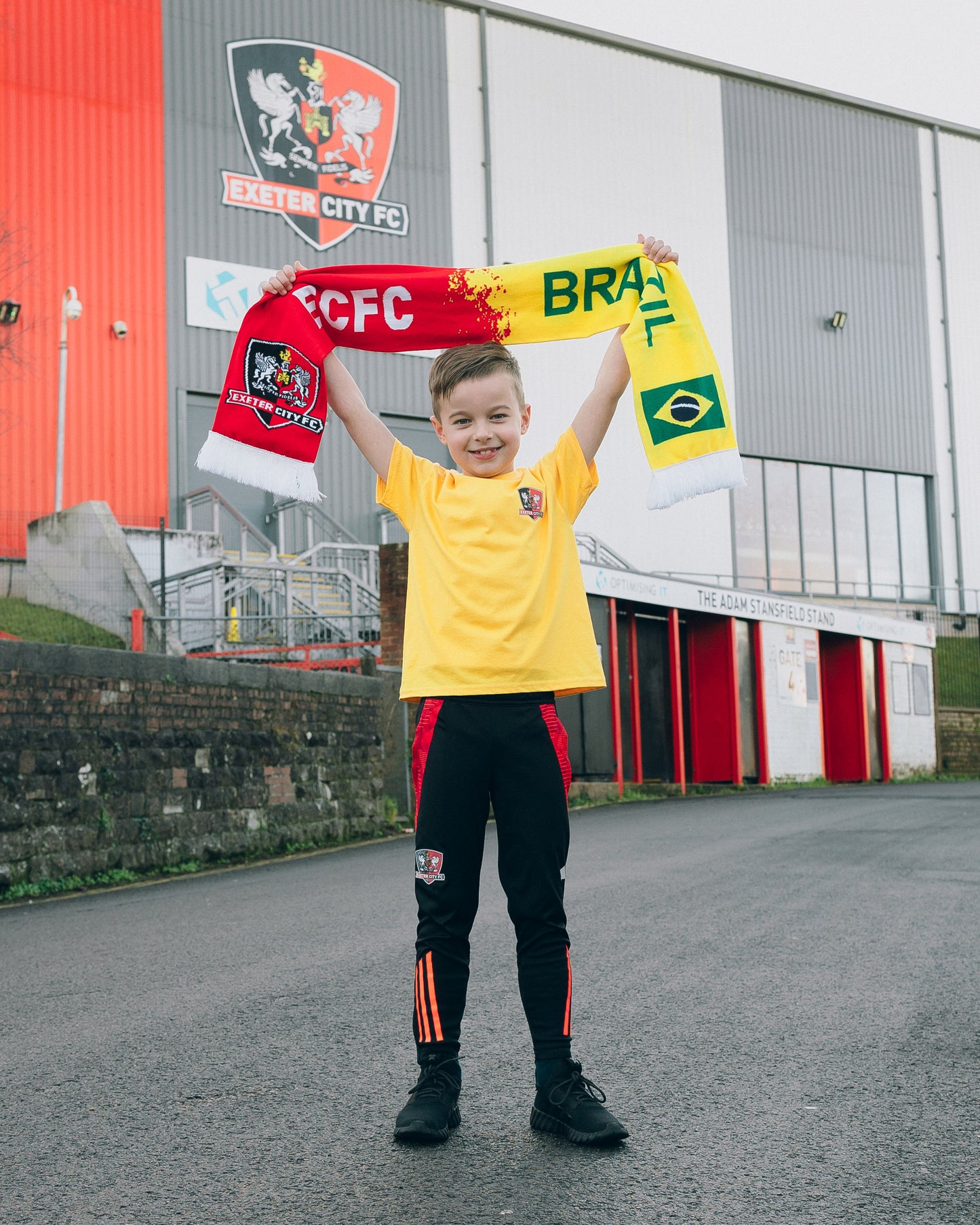 Exeter City x Brazil Scarf