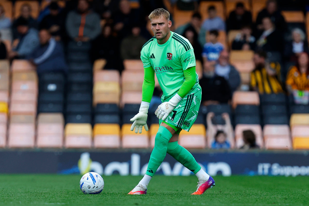 Exeter City x Adidas Lime Goalkeeper Shirt - Adult