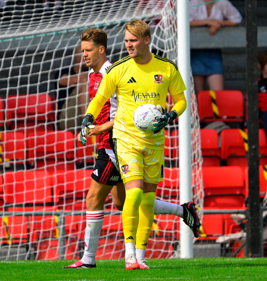 Exeter City x Adidas Yellow Goalkeeper Shirt - Adult