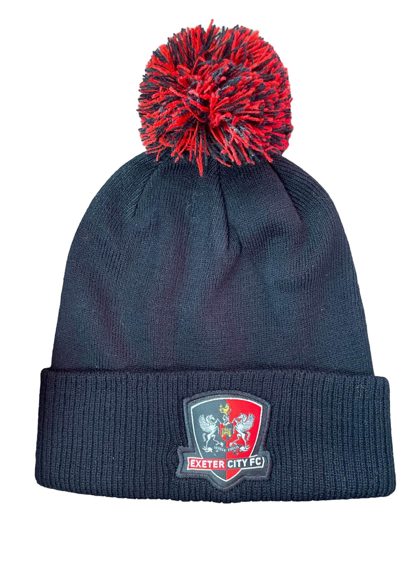 ECFC Black Bobble Hat