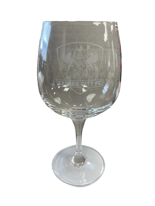 ECFC Crystal Gin Glass