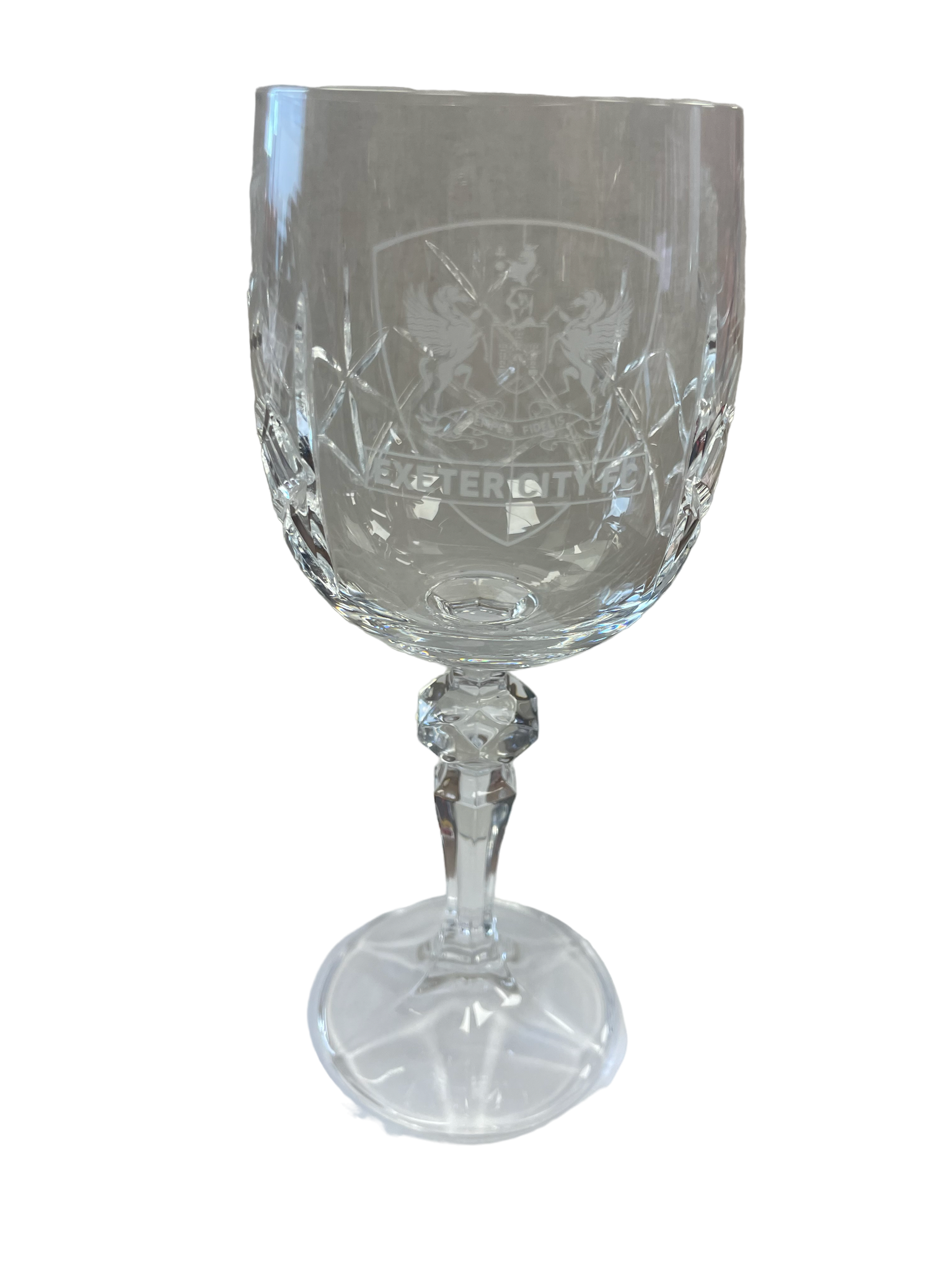 ECFC Crystal Wine Glass