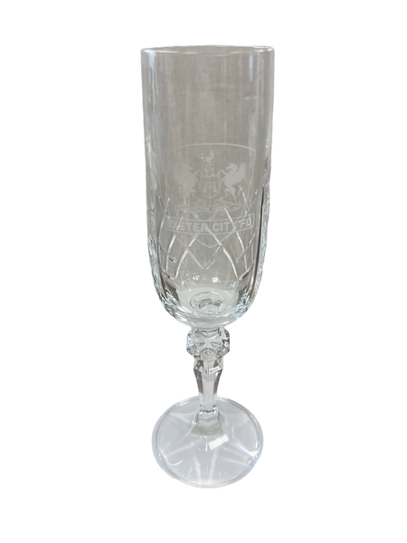 ECFC Crystal Champagne Glass