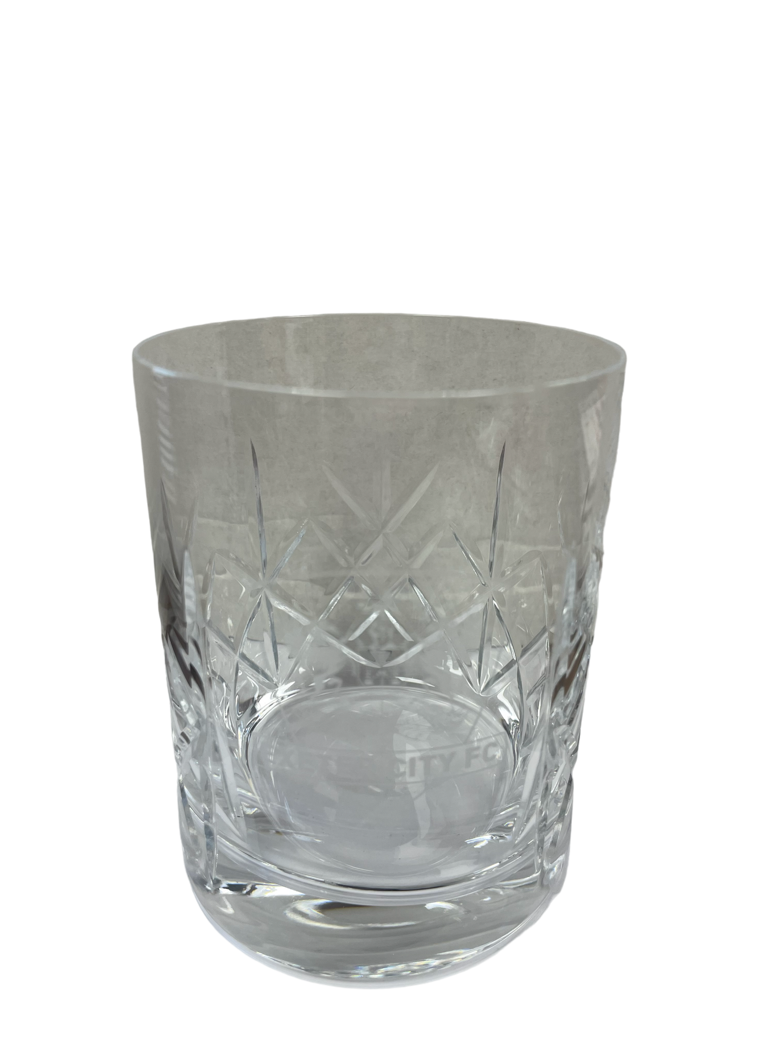 ECFC Crystal Whisky Glass
