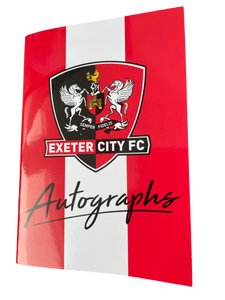 ECFC Stripe & Crest Autograph Book