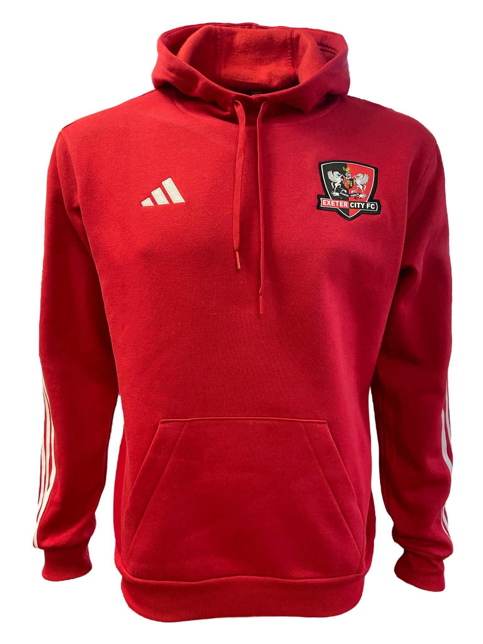 ECFC x Adidas Adults Red Travel Hoodie