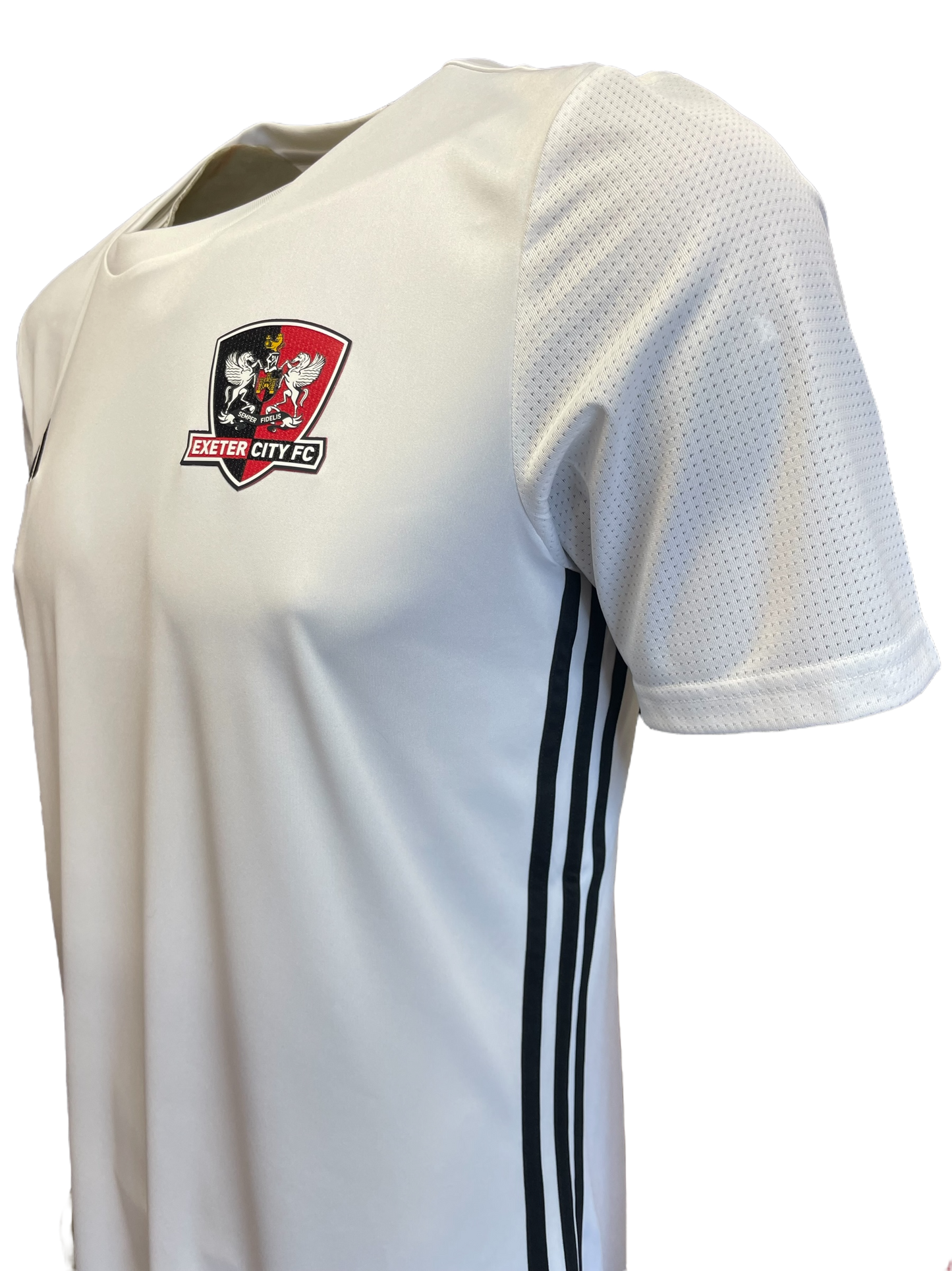 ECFC x Adidas White Training Tee - Adults