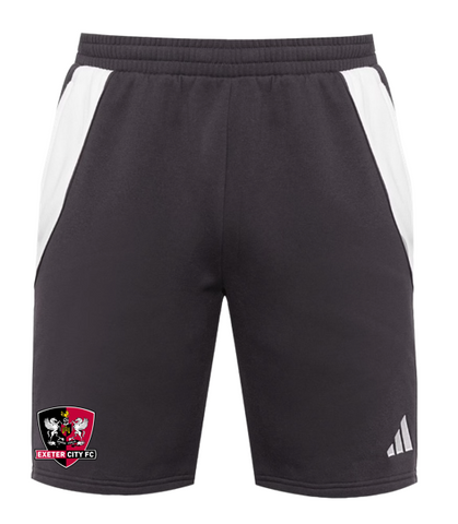 ECFC x Adidas 24/25 Black Travel Shorts - Junior