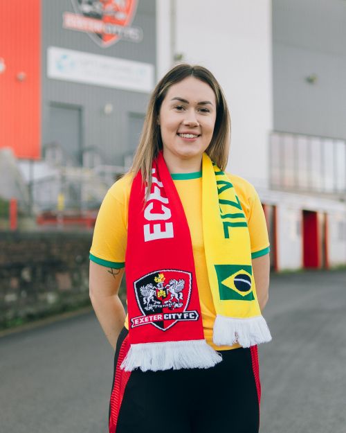 Exeter City x Brazil Scarf