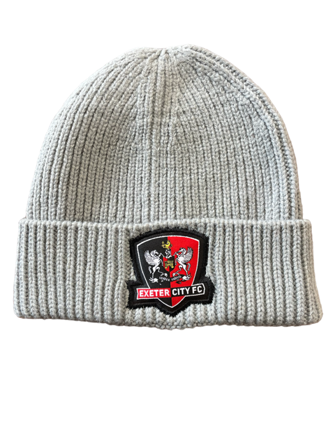 ECFC Grey Ribbed Beanie