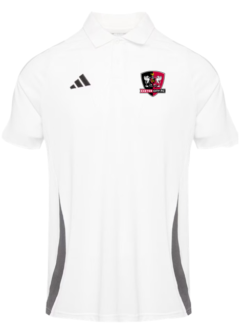 ECFC x Adidas 24/25 White Match Day Polo - Kids