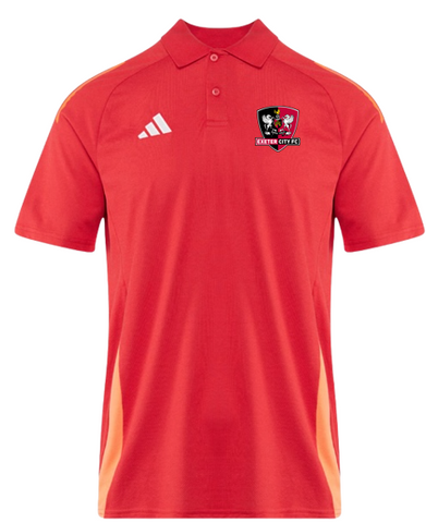 ECFC x Adidas 24/25 Red Match Day Polo - Adults