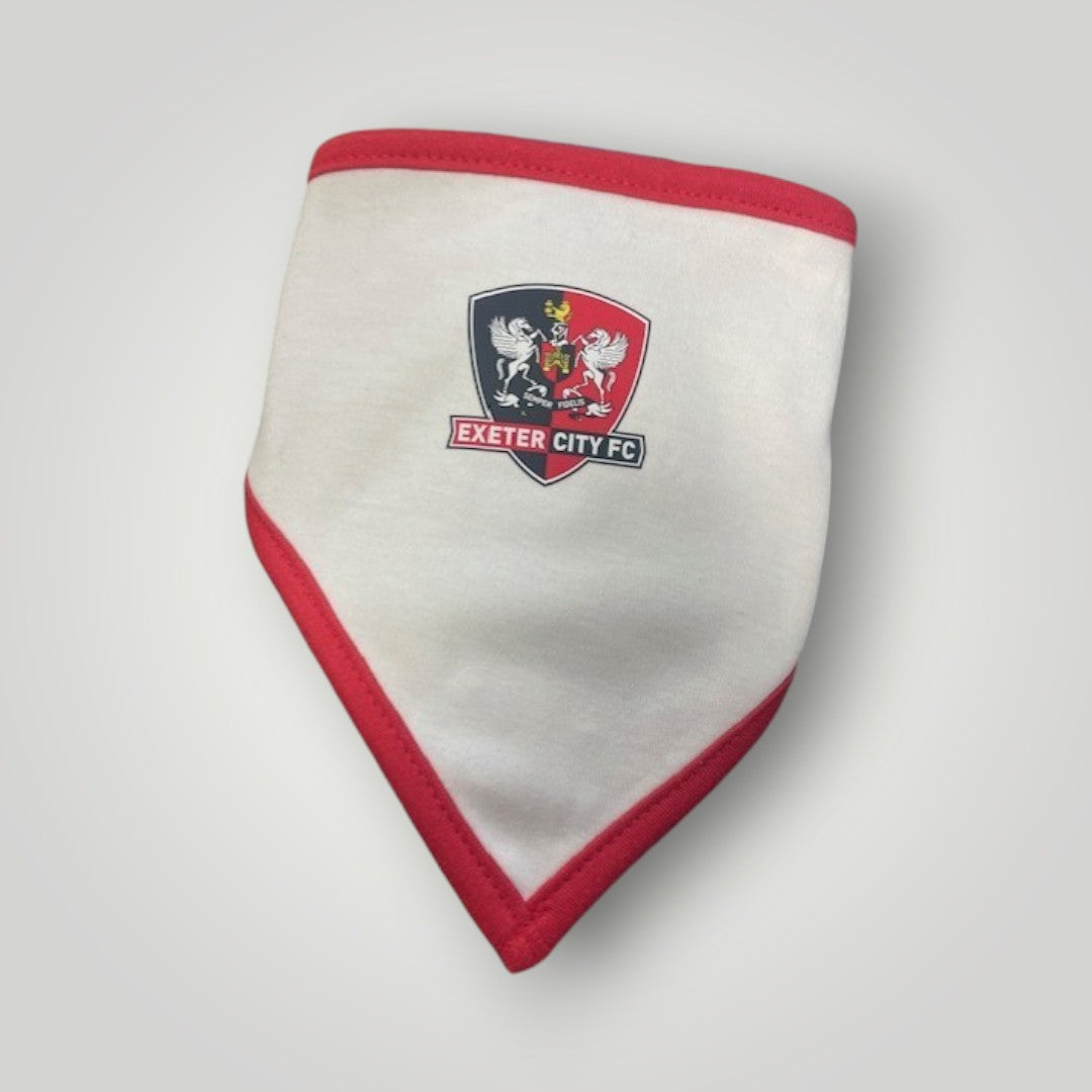 Exeter City Reversible Baby Bandana Bib