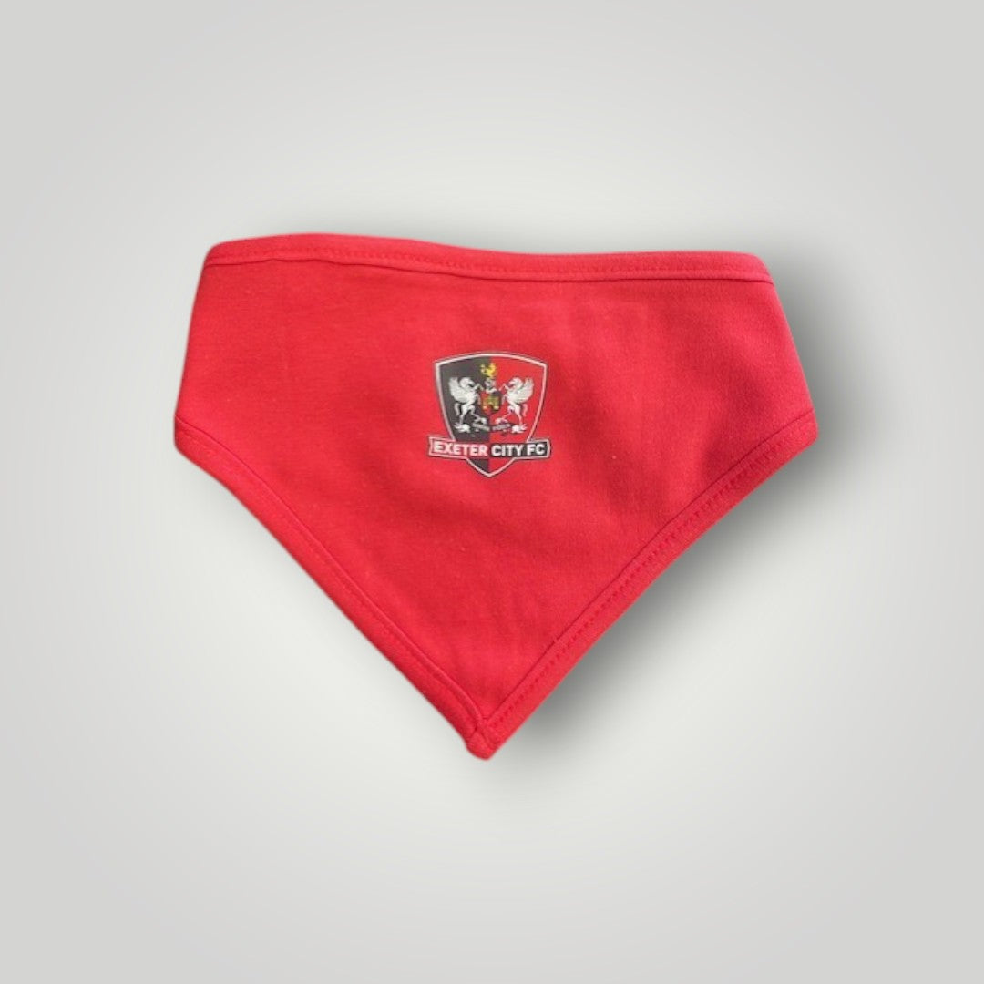 Exeter City Reversible Baby Bandana Bib
