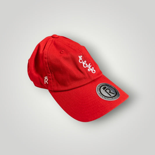 ECFC x REX Club Slouch Cap - Red