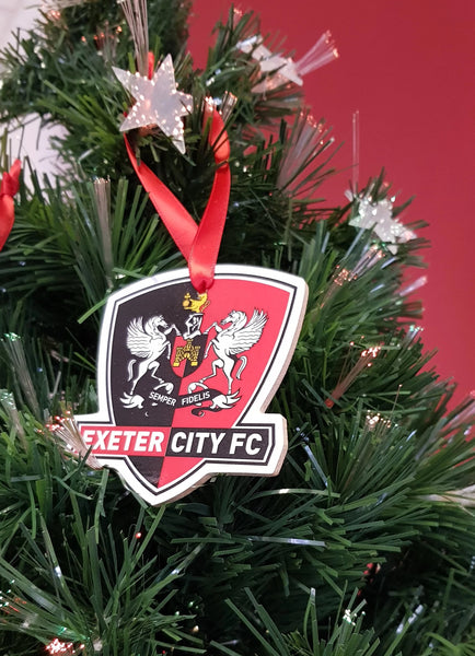 ECFC Wooden Christmas Decorations