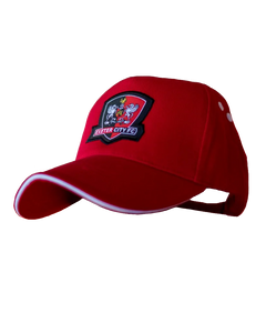 ECFC Contrast Trim Cap - Red & White