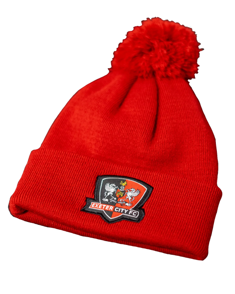 ECFC Red Bobble Hat