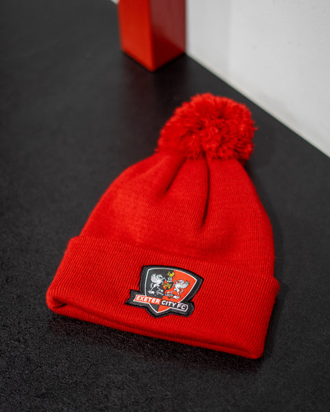 ECFC Red Bobble Hat