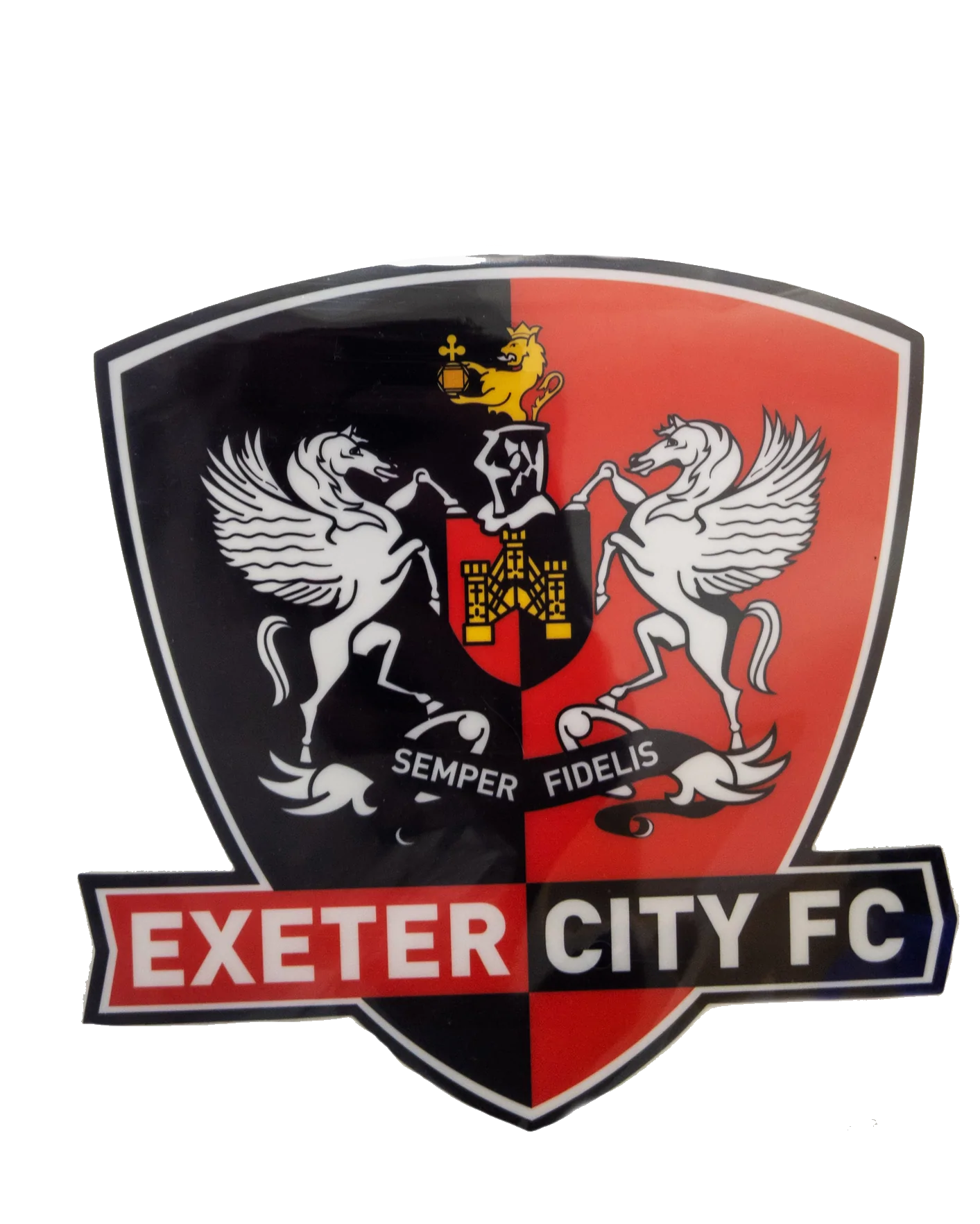 ECFC Large Car Sticker