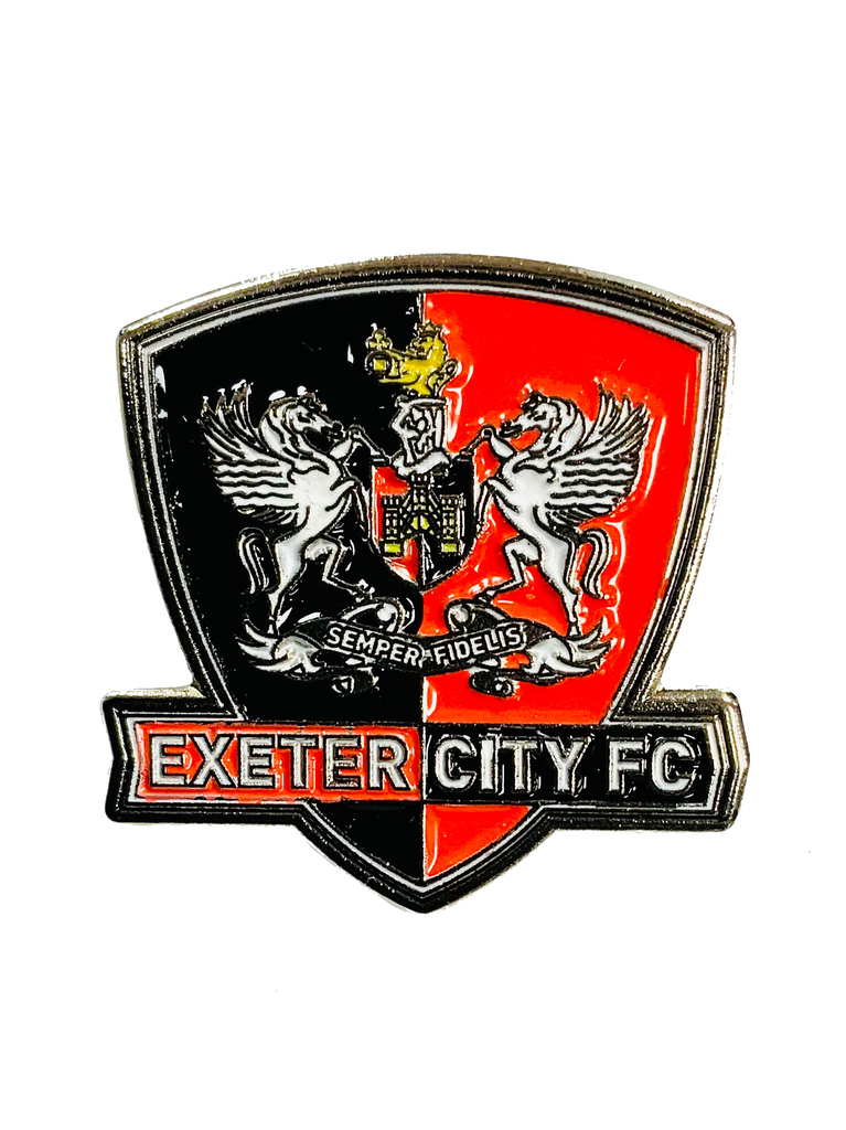 Exeter City Crest Pin Badge – Exeter City Club Shop
